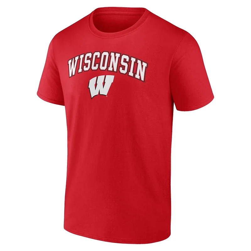 Fanatics Wisconsin Badgers Campus T-Shirt