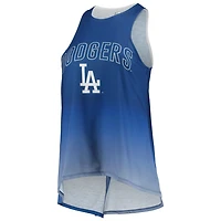 FOCO Los Angeles Dodgers Gradient Tie-Back Racerback Tank Top