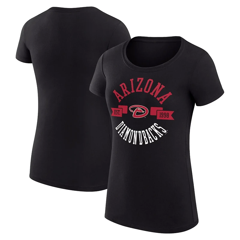 G-III 4Her by Carl Banks Arizona Diamondbacks Super-Slim Fit Lightweight City Graphic T-Shirt