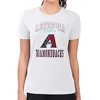 G-III 4Her by Carl Banks Arizona Diamondbacks Super-Slim Fit Lightweight Team Logo Graphic T-Shirt