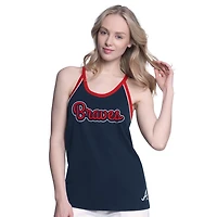 G-III 4Her by Carl Banks Atlanta Braves Curveball Racerback Tank Top