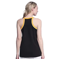 G-III 4Her by Carl Banks Boston Bruins Curveball Racerback Tank Top