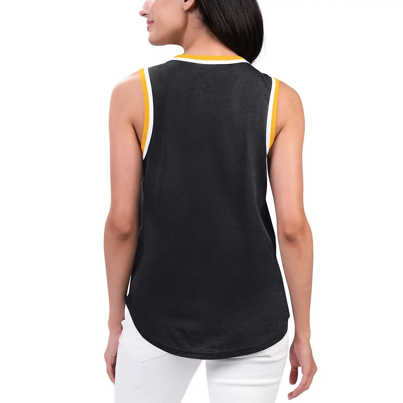 G-III 4Her by Carl Banks Boston Bruins Strategy Tank Top