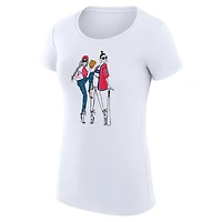 G-III 4Her by Carl Banks Boston Red Sox Super-Slim Fit Lightweight Baseball Girls T-Shirt