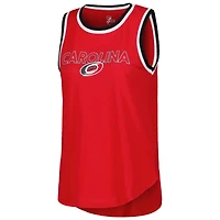 G-III 4Her by Carl Banks Carolina Hurricanes Strategy Tank Top