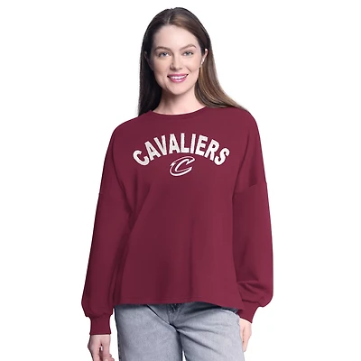 G-III 4Her by Carl Banks Cleveland Cavaliers Athletic Pullover Sweatshirt