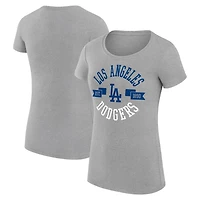 G-III 4Her by Carl Banks Los Angeles Dodgers Super-Slim Fit Lightweight City Graphic T-Shirt