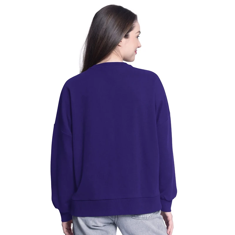 G-III 4Her by Carl Banks Los Angeles Lakers Athletic Pullover Sweatshirt