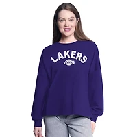 G-III 4Her by Carl Banks Los Angeles Lakers Athletic Pullover Sweatshirt