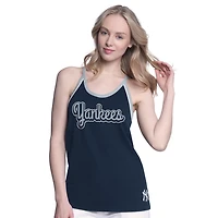 G-III 4Her by Carl Banks New York Yankees Curveball Racerback Tank Top