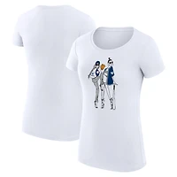 G-III 4Her by Carl Banks New York Yankees Super-Slim Fit Lightweight Baseball Girls T-Shirt