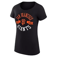 G-III 4Her by Carl Banks San Francisco Giants Super-Slim Fit Lightweight City Graphic T-Shirt