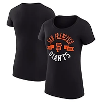 G-III 4Her by Carl Banks San Francisco Giants Super-Slim Fit Lightweight City Graphic T-Shirt