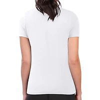 G-III 4Her by Carl Banks Seattle Mariners Super-Slim Fit Lightweight Distressed Baseball Team T-Shirt