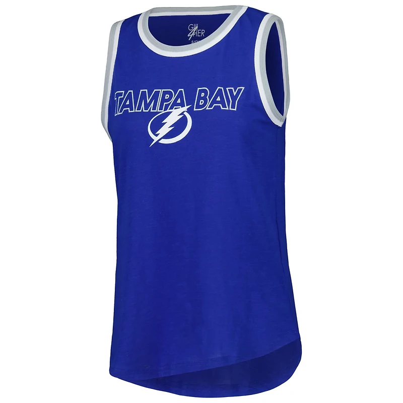 G-III 4Her by Carl Banks Tampa Bay Lightning Strategy Tank Top