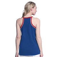 G-III 4Her by Carl Banks Texas Rangers Curveball Racerback Tank Top