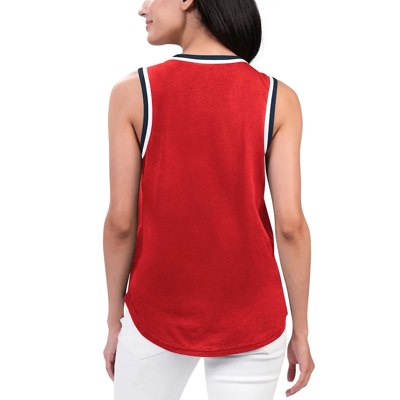 G-III 4Her by Carl Banks Washington Capitals Strategy Tank Top