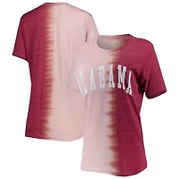 Gameday Couture Alabama Tide Find Your Groove Split-Dye T-Shirt