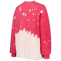 Gameday Couture Iowa State Cyclones Twice As Nice Faded Dip-Dye Pullover Long Sleeve Top