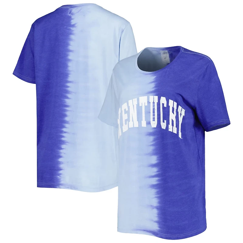 Gameday Couture Kentucky Wildcats Find Your Groove Split-Dye T-Shirt