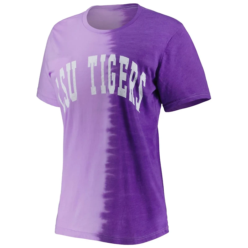 Gameday Couture LSU Tigers Find Your Groove Split-Dye T-Shirt