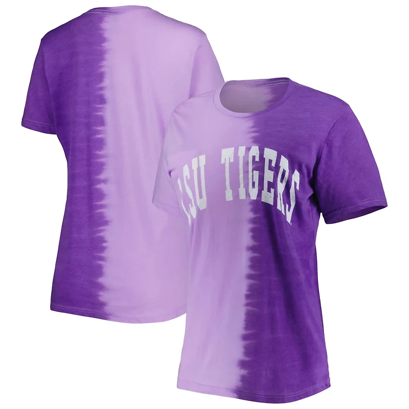Gameday Couture LSU Tigers Find Your Groove Split-Dye T-Shirt