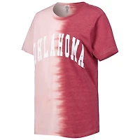 Gameday Couture Oklahoma Sooners Find Your Groove Split-Dye T-Shirt