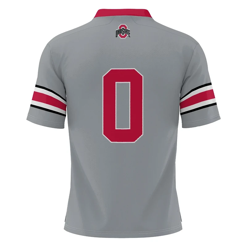 GameDay Greats 0 Ohio State Buckeyes Lightweight Lacrosse Jersey