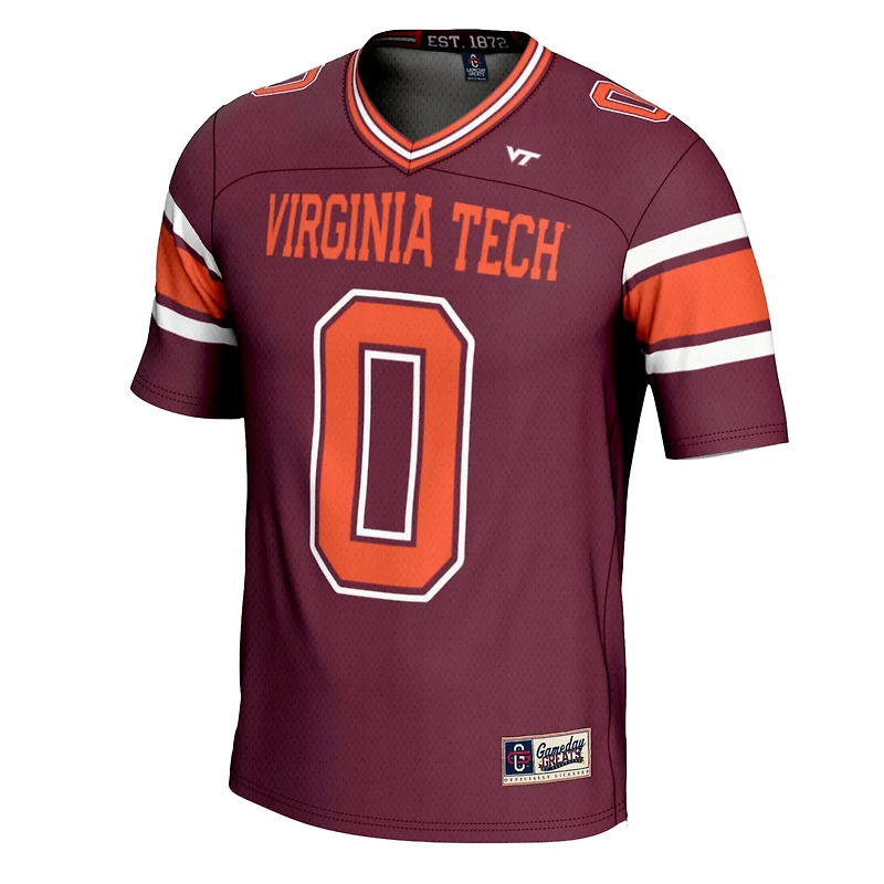 GameDay Greats 0 Virginia Tech Hokies Football Jersey