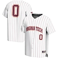 GameDay Greats 0 Virginia Tech Hokies Lightweight Baseball Fashion Jersey