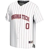 GameDay Greats 0 Virginia Tech Hokies Lightweight Baseball Fashion Jersey