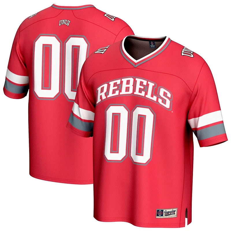 GameDay Greats 00 UNLV Rebels Lightweight Collegiate Football Fashion Jersey