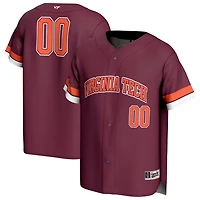 GameDay Greats 00 Virginia Tech Hokies Lightweight Collegiate Baseball Fashion Jersey