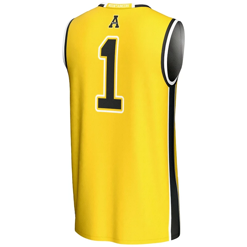 GameDay Greats 1 Appalachian State Mountaineers Lightweight Basketball Jersey