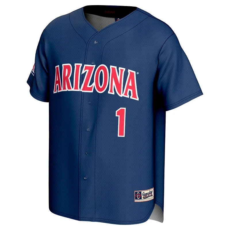 GameDay Greats 1 Arizona Wildcats Lightweight Baseball Fashion Jersey
