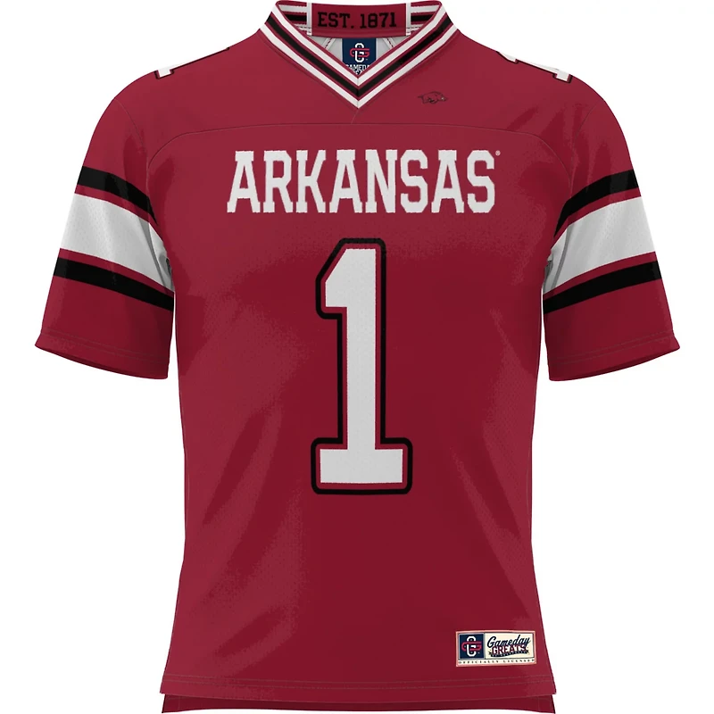 GameDay Greats 1 Arkansas Razorbacks Football Jersey