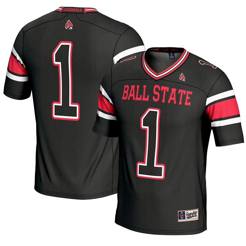 GameDay Greats 1 Ball State Cardinals Endzone Football Jersey