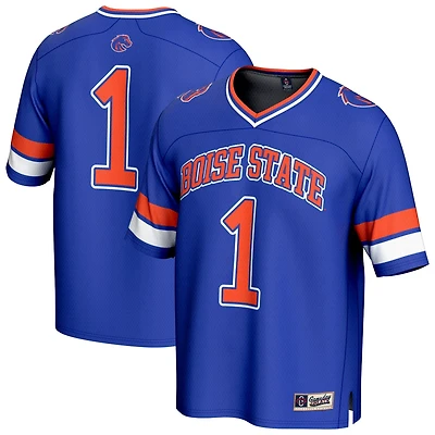 GameDay Greats 1 Boise State Broncos Lightweight Collegiate Football Fashion Jersey