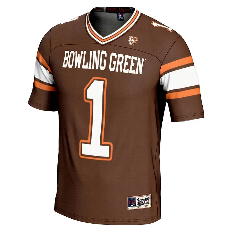 GameDay Greats 1 Bowling Green St Falcons Endzone Football Jersey