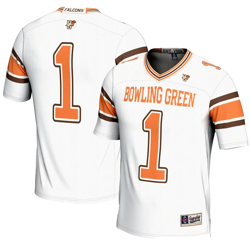 GameDay Greats 1 Bowling Green St Falcons Endzone Football Jersey