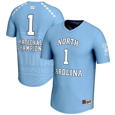 GameDay Greats 1 Carolina North Tar Heels 2025 NCAA Women's Lacrosse National Champions Lightweight Fashion Jersey