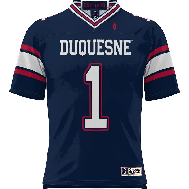 GameDay Greats 1 Duquesne Dukes Football Jersey