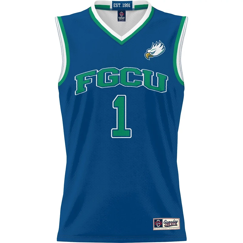 GameDay Greats 1 Florida Gulf Coast Eagles Lightweight Basketball Jersey