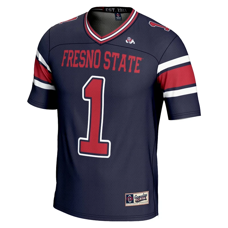 GameDay Greats 1 Fresno State Bulldogs Endzone Football Jersey