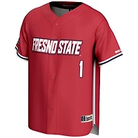 GameDay Greats 1 Fresno State Bulldogs Lightweight Baseball Jersey