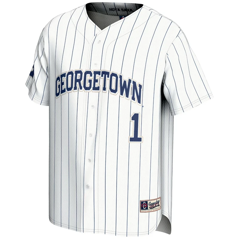 GameDay Greats 1 Georgetown Hoyas Lightweight Baseball Fashion Jersey
