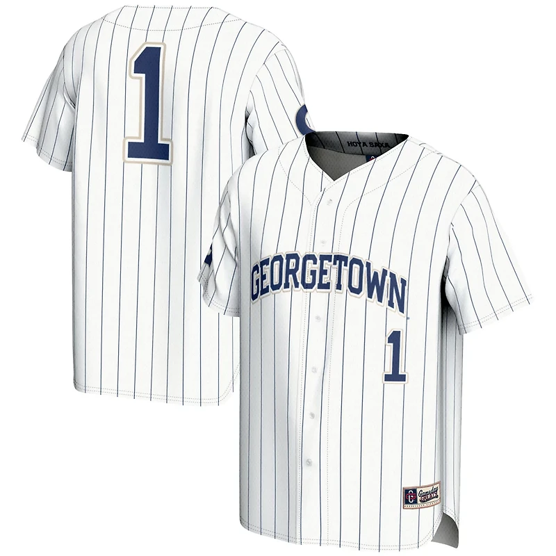 GameDay Greats 1 Georgetown Hoyas Lightweight Baseball Fashion Jersey