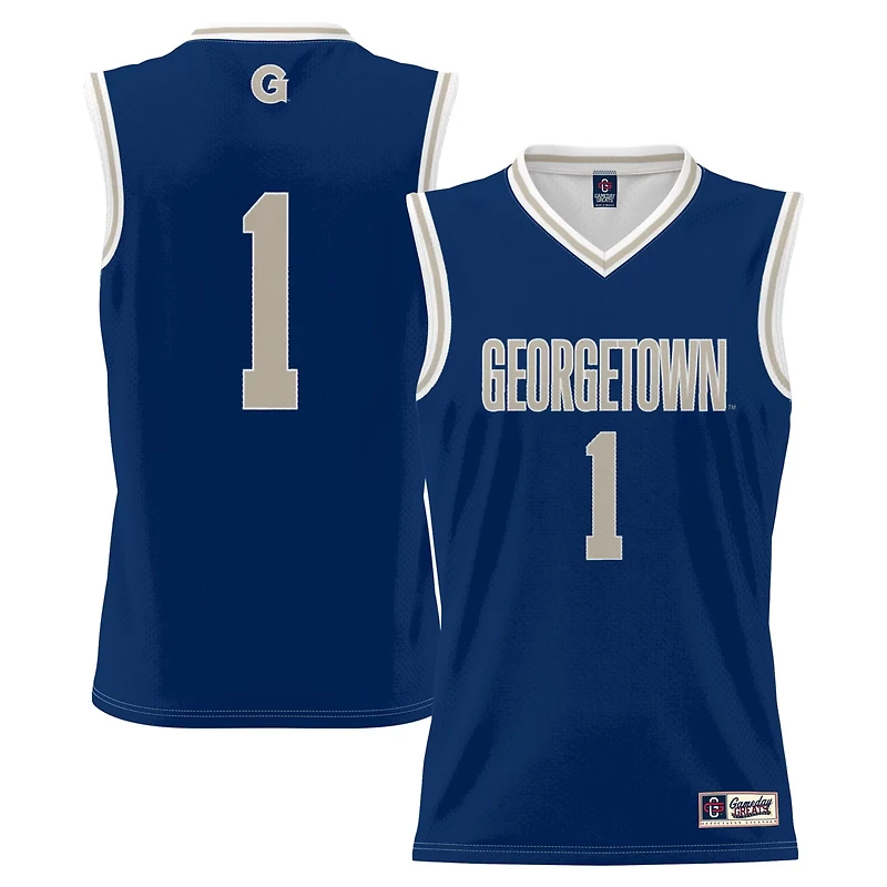 GameDay Greats 1 Georgetown Hoyas Lightweight Basketball Jersey
