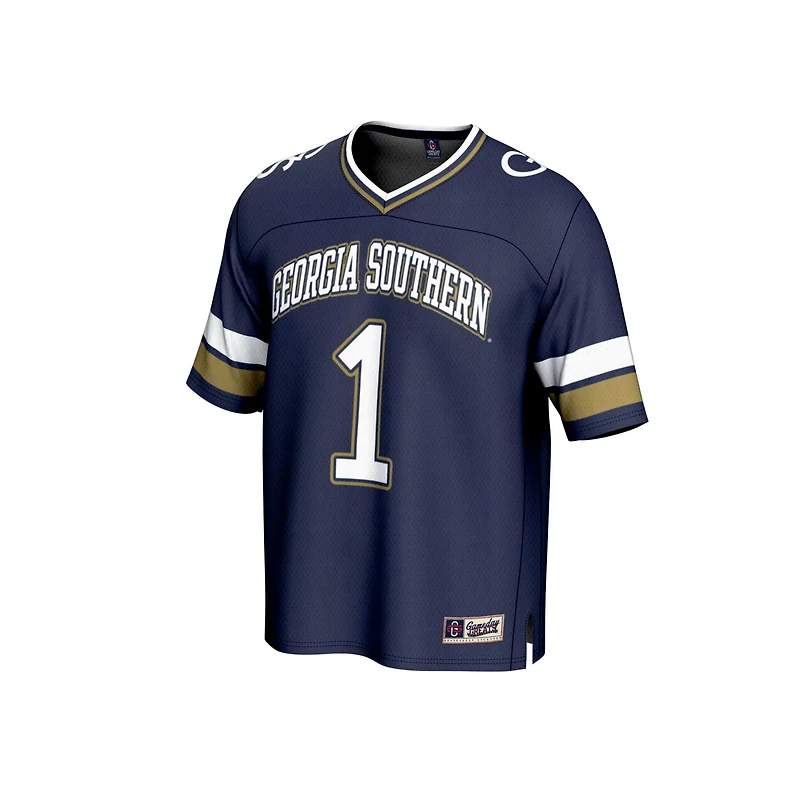 GameDay Greats 1 Georgia Southern Eagles Lightweight Collegiate Football Fashion Jersey