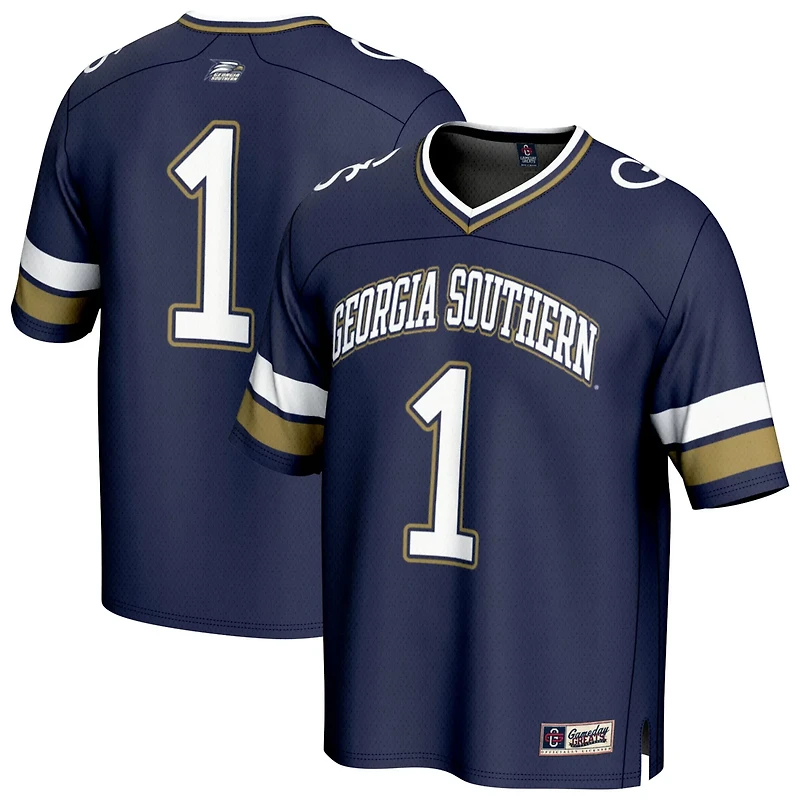 GameDay Greats 1 Georgia Southern Eagles Lightweight Collegiate Football Fashion Jersey